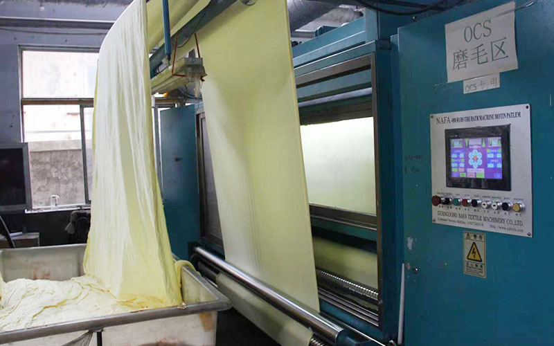 Dyeing equipment for Knitted Fabric sanding